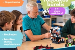 Nuo pirmojo Roboto iki pirmojo skrydżio! - 2